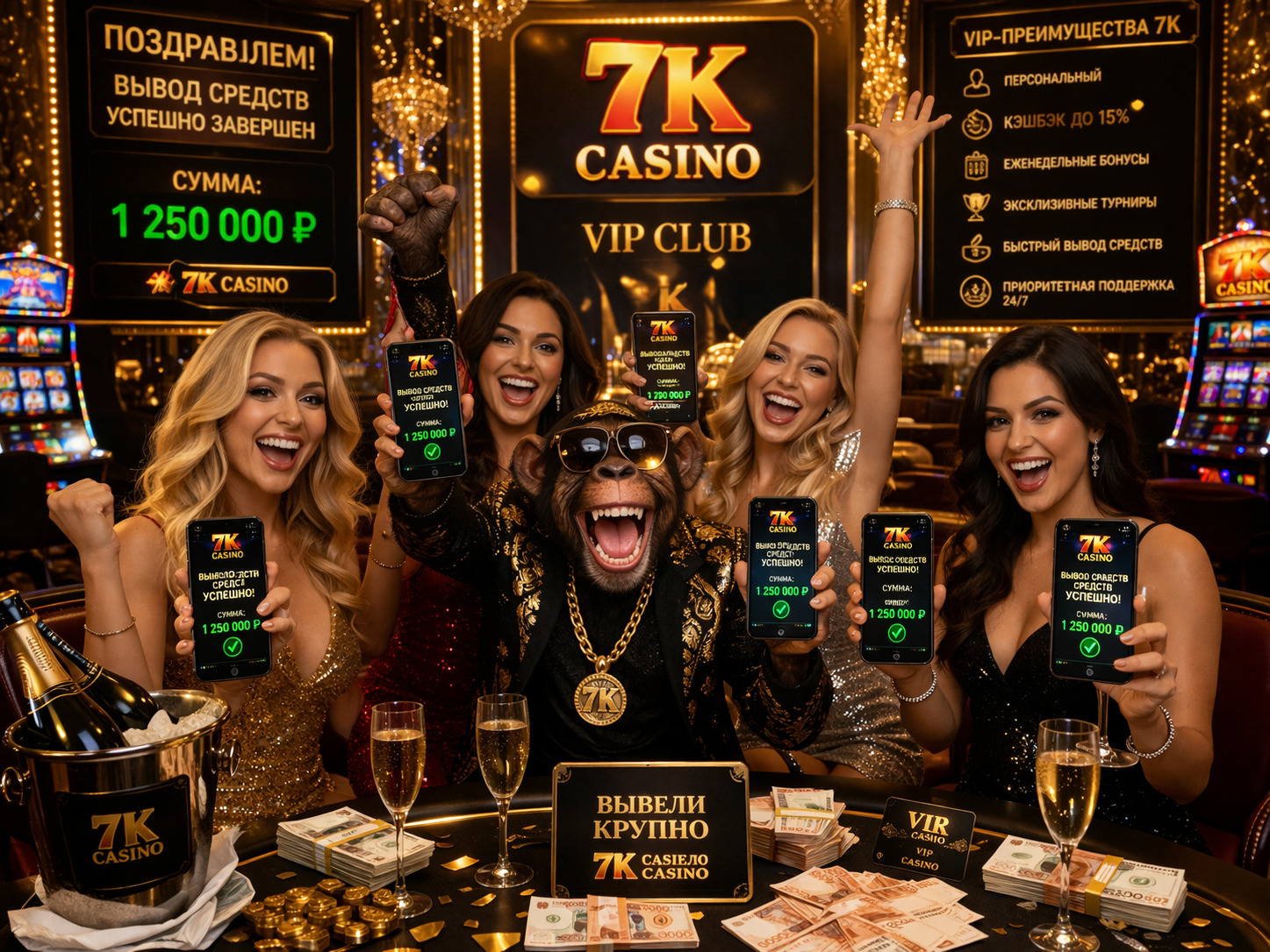 Бонусы 7K casino на сегодня: фриспины за регистрацию и промокоды